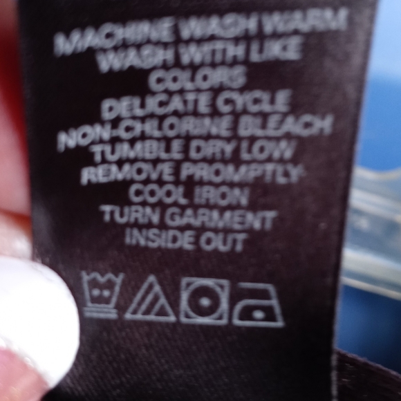 axcess by Liz Claiborne. Chocolate Brown Below the Knee Length Skirt. NWOT - Picture 4 of 6